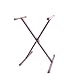 PROFESSIONAL - X TYPE - KEYBOARD PIANO STAND Display