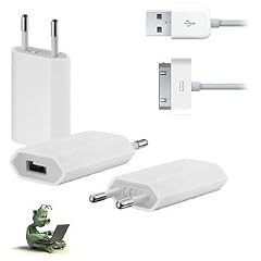 Rydges� RMT-NL01 iPhone 4 / 4S / 3G / 3GS / iPod Ladeger�t USB Netzteil f�r Apple inkl. USB Daten Ladekabel