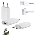 Rydges� RMT-NL01 iPhone 4 / 4S / 3G / 3GS / iPod Ladeger�t USB Netzteil f�r Apple inkl. USB Daten Ladekabel