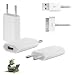Rydges� RMT-NL01 iPhone 4 / 4S / 3G / 3GS / iPod Ladeger�t USB Netzteil f�r Apple inkl. USB Daten Ladekabel