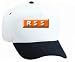 Rss Button White Cap