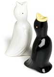 R & M Pie Bird Set of 2,  One Each White and Black