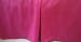 Hot Pink CribSkirt Tailored Dust Ruffle for Crib 15 inches long
