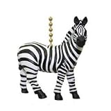 African Safari Plains Zebra Stripes Ceiling Fan Light Pull by Clementine Designs