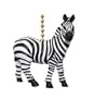 African Safari Plains Zebra Stripes Ceiling Fan Light Pull