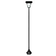 Lamp Post Solar Powered 4-LED Outdoor Path Light - 6.5 Feet (Adjustable height)