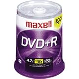 MAXELL CORP. OF AMERICA MAX639016 DVD+R Discs, 4.7GB, 16x,... by Maxell