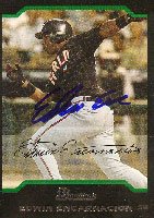Edwin Encarnacion, Potomac Cannons - Reds Affiliate, 2004 Bowman Autographed Card