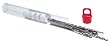 TWIST DRILLS HIGH SPEED STEEL IN VIAL SET OF 6