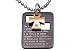 Black Titanium Pendant w/ Cross