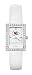 Kansas City Chiefs Ladies Allure Watch White Leather Strap