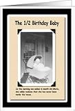 1/2 Birthday Porch Baby Card