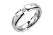 Pinnacle Diamond Titanium Three-Stone Tension Set Ring