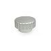 JW Winco Stainless Steel 304 Tapped Nut, Knurled, Threaded Hole, M6 x 1.0 Thread Size x 9mm Thread Depth, 24mm Head Diameter (Pack of 1)