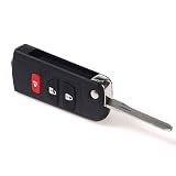 2 Buttons+panic Folding Remote Key Case for Nissan Infiniti Fx35 Fx45 G35 I35 Xterra... 