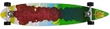Krown God of Tiki Pintail Longboard (9 x 43-Inch)