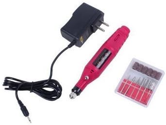 Demoon-Nail Art Drill Kit-Nail Art Drill KIT Electric FILE Buffer Bits Acrylics by Demoon