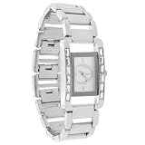 Morgan Ladies Stainless Steel Stone Set Bracelet Watch AN94.10MO
