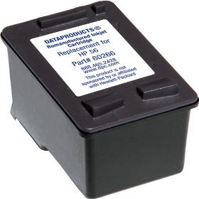 Take4Less 1-pack Black HP # 56 C6656AN Remanufactured Ink Cartridges for Hewlett-Packard HP DeskJet, Officejet, Photosmart.