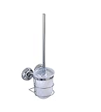 WENKO 18243100 Wand WC-Garnitur Como Magic-Loc - Befestigen ohne Bohren, Easy Hang On, Edelstahl gl&auml;nzend, rostfrei, 10.5 x 42 x 13 cm