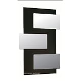 ANGLE MODERN COLLAGE MIRROR-WENGE-3 UP by Premium Outlet