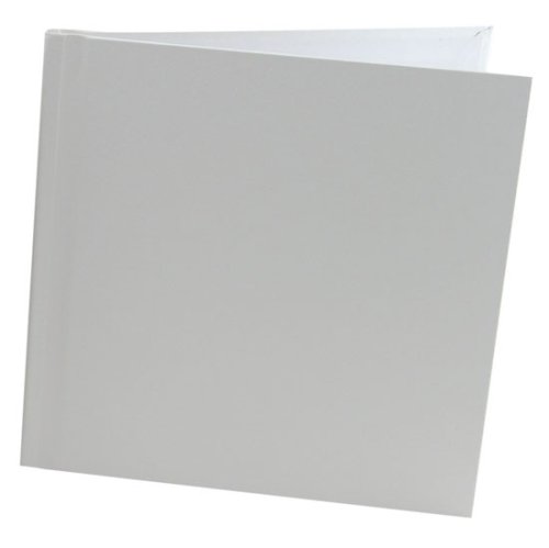 UniBind 8 x 8 White Linen Photo Book Cover, 7mm