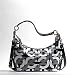 Coach Madison Chainlink Hailey Hobo Black Gray Multi 14291