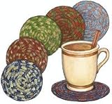 Braided Coasters (Set of 6)