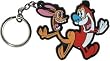 Ren and Stimpy Rubber Keychain