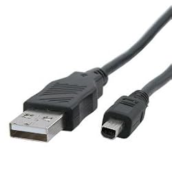 Kodak U-4 Compatible USB Data Cable w/ Ferrite, Black