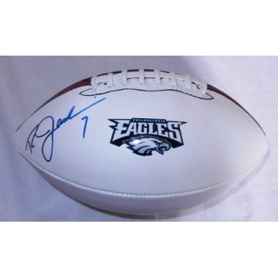 Ron Jaworski Autographed Philadelphia Eagles Logo Football W/PROOF, Picture of Ron Signing For Us, Philadelphia Eagles, Miami Dolphins, Kansas City Chiefs, Los Angeles Rams