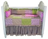 Angel Song Petite Fleur Four-Piece Crib Bedding Set