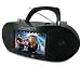 Magnasonic MDVD500 Portable CD/DVD Player Boombox with 7 -Inch Widescreen LCD, AM/FM Radio, Karaoke Function and MP3/WMA/MPEG4 Playback (Black)