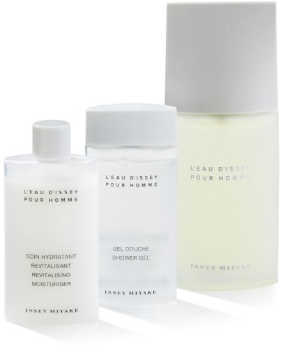 Issey Miyake L`EAU D`ISSEY POUR HOMME, homme  / man, Geschenkset (Eau de Toilette 40 ml, Aftershave Balm 30 ml, Showergel 30 ml)