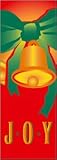 IMAGE OF 30 x 94-96 IN - Holiday Banner - Joy Bell