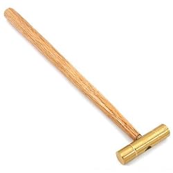 Brass Hammer Jewelers Metalsmith Planishing Hand Tool