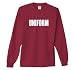 UNIFORM on Long Sleeve Adult & Youth Cotton T-Shirt (in 24 colors)