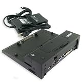 DELL E-Port Replicator with 130-Watt Power Adapter Cord for Select Dell Latitude E-Family Laptops / Precision Mobile WorkStations[Dell PN: 430-3113]