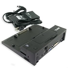 DELL E-Port Replicator with 130-Watt Power Adapter Cord for Select Dell Latitude E-Family Laptops / Precision Mobile WorkStations[Dell PN: 430-3113]: Electronics