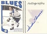 Dickie Moore, St. Louis Blues, 2005 In The Game Autographed Card