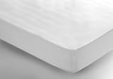 Belledorm 200 Count Pure Egyptian Cotton Fitted Sheet White Single