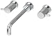 American Standard 2064.451.002 Serin Double-Handle In-Wall Mount Lavatory Faucet, Chrome American Standard 2064.451.002 Serin Double-Handle In-Wall Mount Lavatory Faucet, Chrome