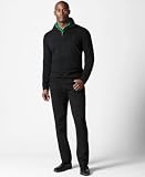 Polo Ralph Lauren Big and Tall Solid Shirt with French Rib Zip-Up Sweater