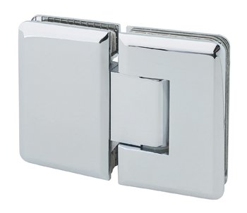 MONT HARD Heavy Glass Shower Hinge with Bevelled Edge