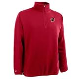 Calgary Flames Executive 1/4 Zip Sweater Pullover - X-Large