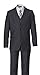 Boys Slim Fit Dark Grey Suit in Toddlers to Boys Sizing