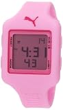 PUMA Women's PU910792016 Slide Small Digital Pink Watch
