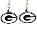 Green Bay Packers Dangling Earrings - NFL Football Fan Shop Sports Team Merchandise