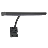 Battery Operated 15 Wide Black LED...