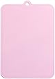 FaSoLa Plastic Flexible Cutting Boards (13.8*9.1*0.1 Inch, Pink)